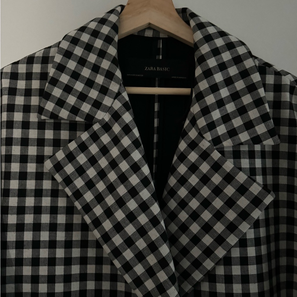 Oversized Chic Gingham Checkered Spring Summer Co… - image 2